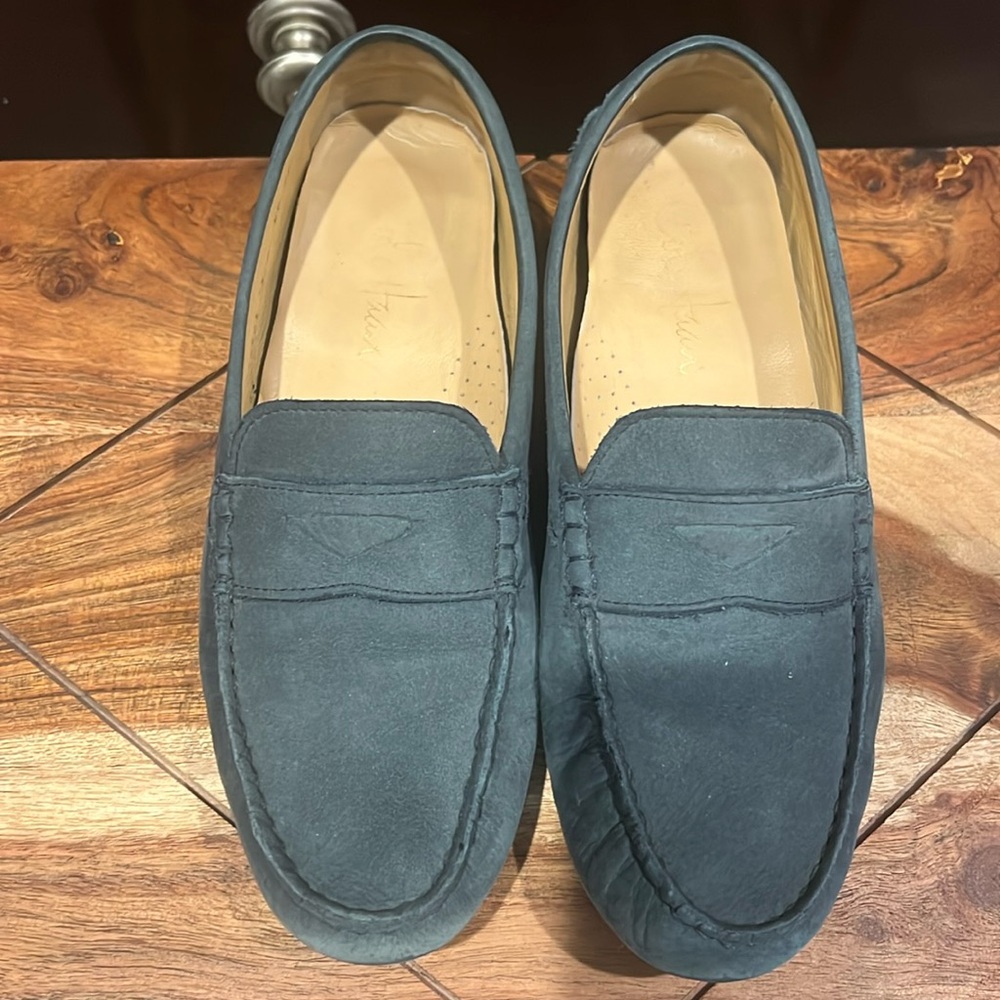 Cole Haan drivers, gray blue, size 7